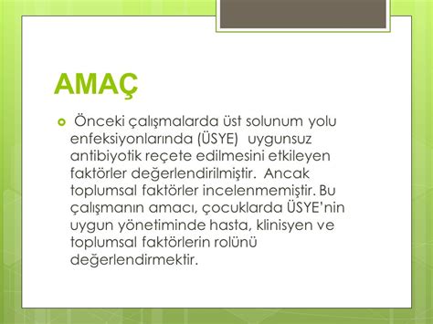 Çocuklarda ÜSYE’nin Yönetiminde Geleneksel ve Modern .