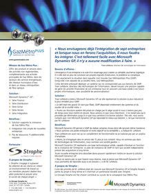 Étude Cas Strophe Gaz Métro Plus à lire en Document, Inc. - livre ...