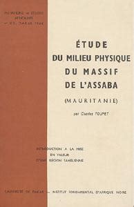 Étude du milieu physique du massif de l'assaba, mauritanie. - Bubishi das klassische handbuch des kampfes.