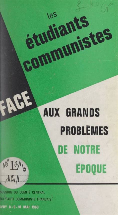 Étudiants communistes face aux grands problèmes de notre époque. - Volvo pv 544 instruction book owners manual 1962 1966.