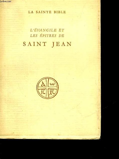 Évangile et les épîtres de saint jean. - Hilfsbuch fu r die praxis des maschinenbaves und der mechanik.