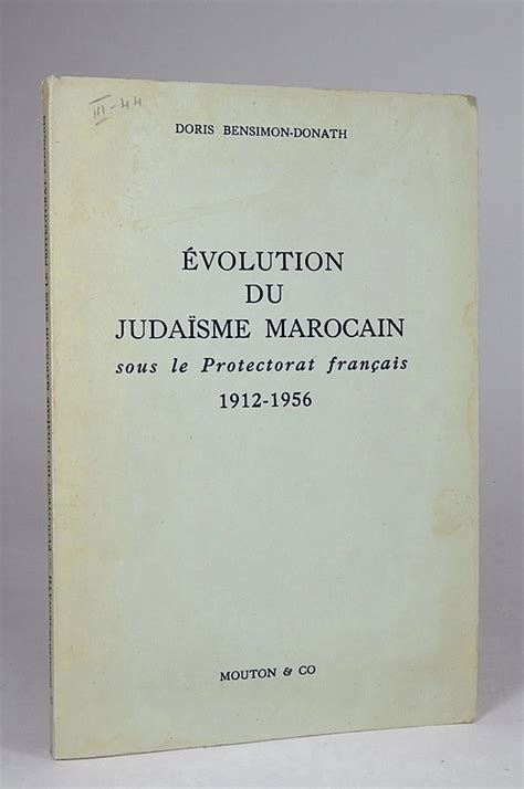 Évolution du judaïsme marocain sous le protectorat français, 1912 1956. - Deliverance manual by thomas d williams.