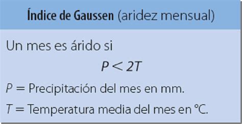 Índice xerotérmico de Gaussen - Wikipedia, la enciclopedia libre