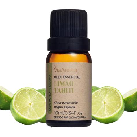 Óleo Essencial 10ml - Limão Tahiti Via Aroma