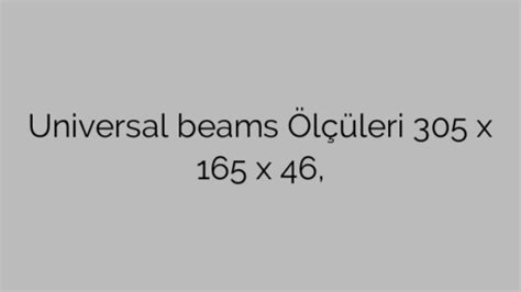 Ölçüleri: 165.