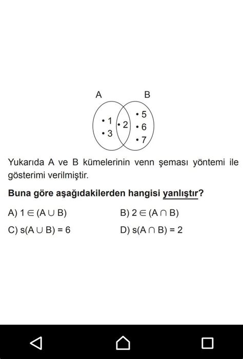 Örnek:A ve B kümelerinin birleşimi ortak özellik yöntemi ile A \(\cup\) B = { x - x \(\in\) A veya x \(\in\) B } şeklinde ifade edilir.