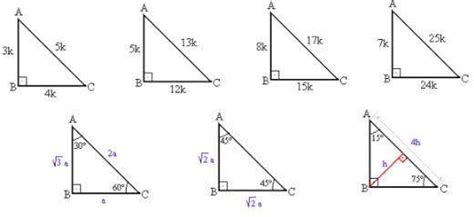 Özel üçgenler 12 16 20