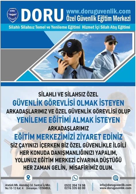 Özel Güvenlik Hukuku Doru Güvenlik .