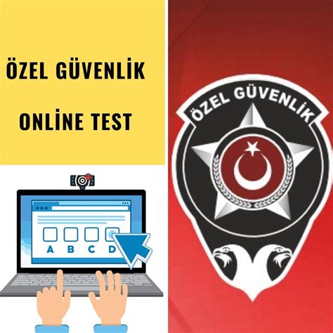 Özel güvenlik online test çöz 2019