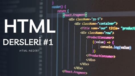 Özellikler HTML Dersleri.