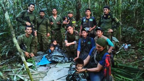 Última hora tras el encuentro de niños desaparecidos en selva de Colombia, en vivo