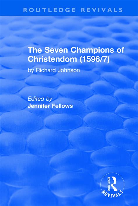 Über richard johnsons seven champions of christendom, 1596. - Shaw s textbook of gynae free.