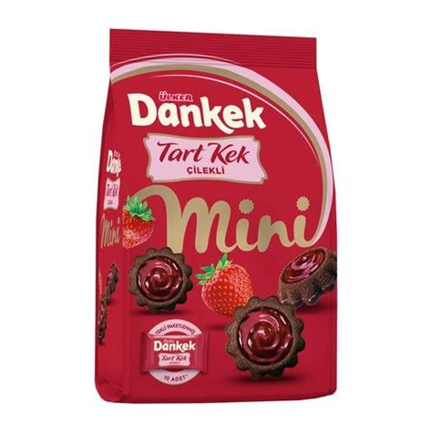 Ülker Tart Mini Çilekli Kek 10x150 gr .