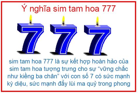 Ý Nghĩa Sim Tứ Hoa 777: Vận May May Mắn Đỉnh Cao