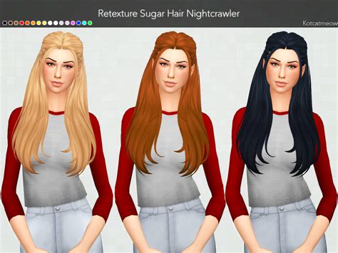 â€¢ K O T C A T â€¢ Sims hair, Sims 4, Sims - Pinterest