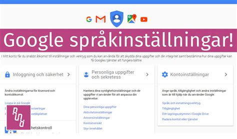ändra språk google