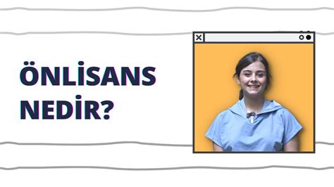 önlisans nedir lisans nedir