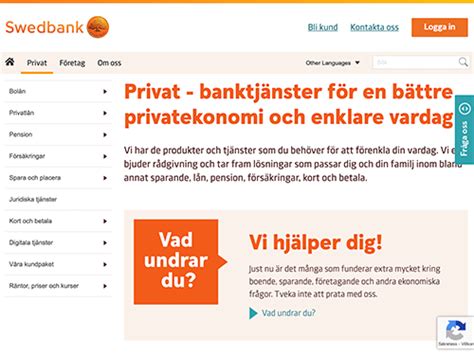 öppna konto på swedbank