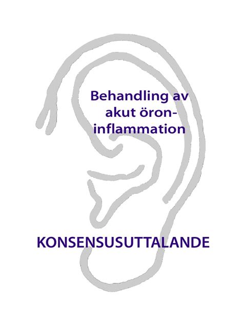 öroninflammation av bad