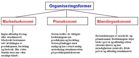 økonomisk system norge