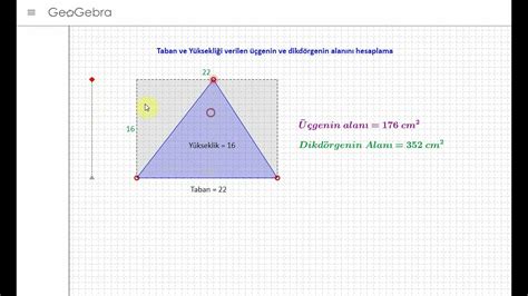 üçgen çevresi hesaplama