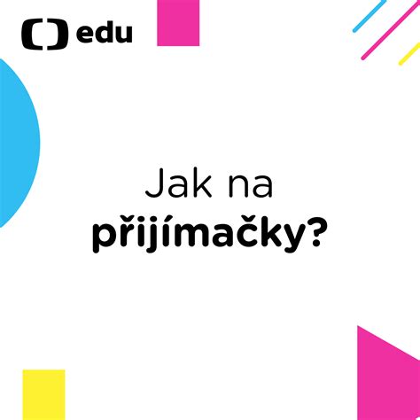 ČT edu - Čekají vás letos přijímačky na střední školu? 📚... Facebook