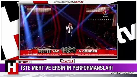 İŞTE MERT DEMİR VE ERSİN YILMAZ'IN PERFORMANSLARI.