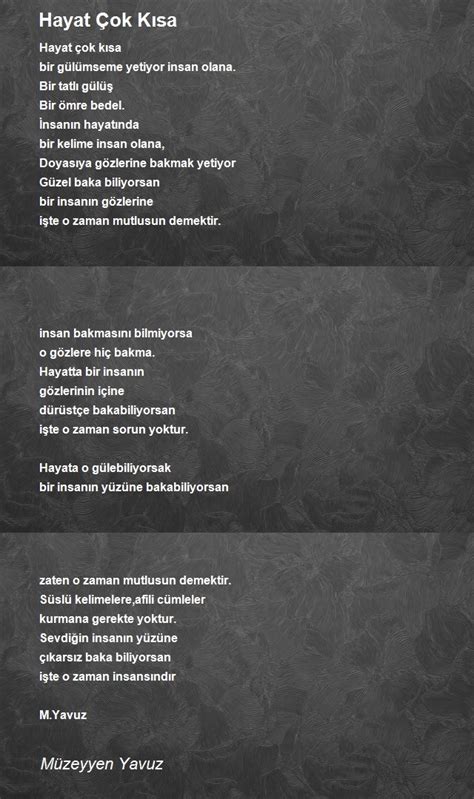 İşkembeden Hayat Şiiri Yavuz Kaya . 