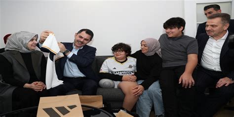 İBB Başkan adayı Kurum'dan Gaziosmanpaşa'da depremzede aileye ziyarets