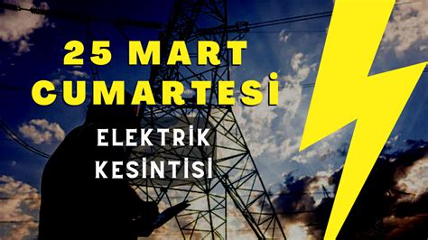 İSTANBUL ELEKTRİK KESİNTİSİ 4 MART SAATLERCE YOK! İstanbul'da. 