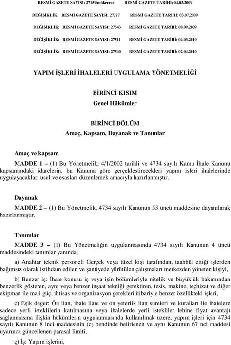 İhale Konusu İş Veya İşin Bölümleriyle Nitelik Ve Büyüklük.