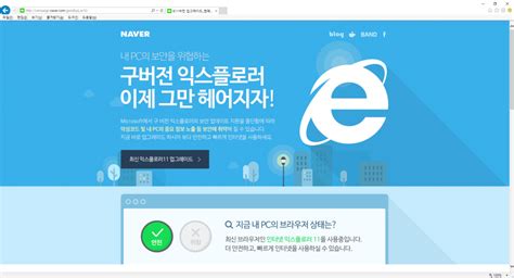 İnternet Explorer 11 최신 버전