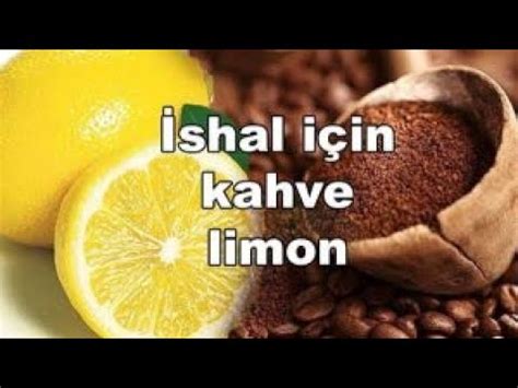 İshali Anında Kesen Kuru Kahve Limon Kürü Tarifi ☕ 🍋 - YouTube