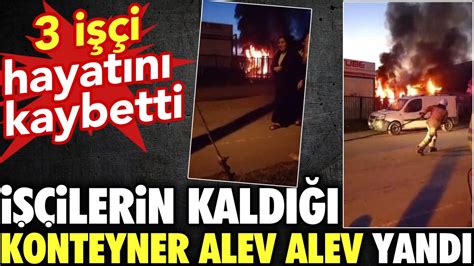 İstanbul’da işçilerin kaldığı barakada yangın: 3 işçi hayatını kaybetti