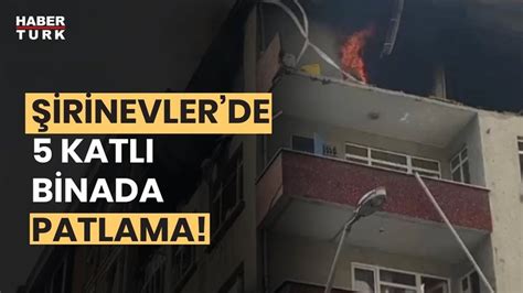 İstanbul Şirinevler’de 5 katlı binada patlama: 1 ölü, 2 yaralı