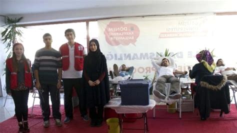 İstanbul Gelişim Üniversitesi'nde Kan Bağışı Kampanyası. 