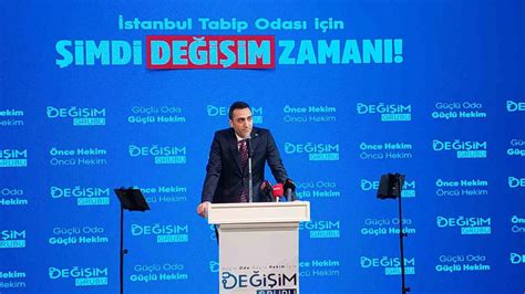 İstanbul Tabip Odası Başkan Adayı Dr. Ahmet Erçek seçim beyannamesini açıkladıs