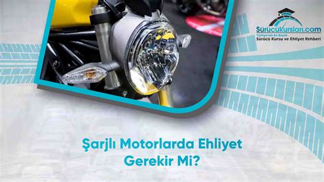 Şarjlı motor kullanabilmek için çok deneyim olması gerekmediği için yaş sınırı da bir otomobile göre daha aşağıda tutulmuş.