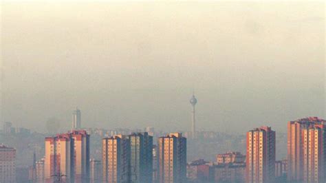 Şehirlerin hava kirliliği oranları