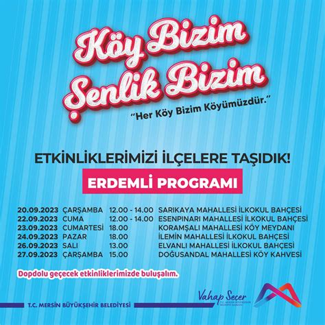 Şenlik Programı Anasayfa.