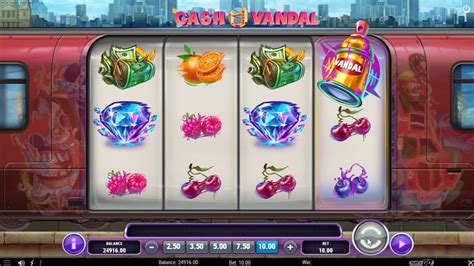 Ігровий автомат Cash Vandal  новий продукт компанії Playn GO