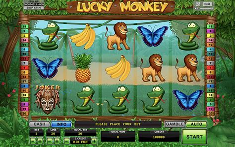 Ігровий автомат Lucky Monkey в казино Україна