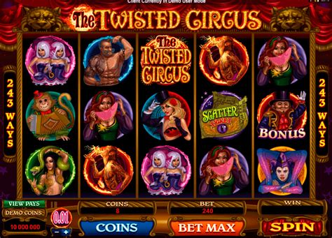 Ігровий автомат The Twisted Circus  грати онлайн