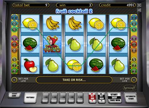 Ігрові автомати Клубнічки  грати Fruit Cocktail безкоштовно