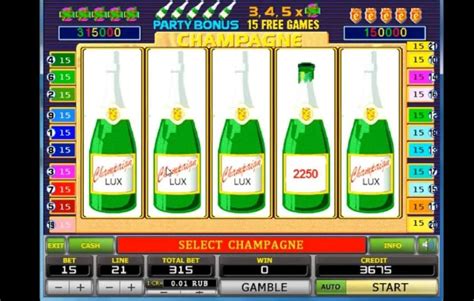 Ігрові автомати Шампанське грати безкоштовно
