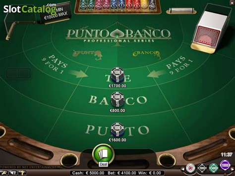 Баккара Punto Banco Professional Series  играть бесплатно онлайн