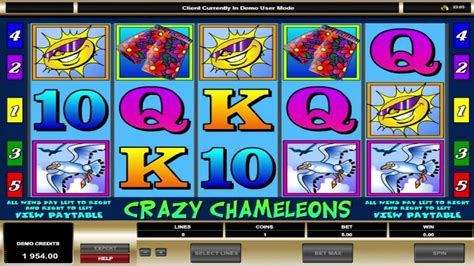 Безкоштовний ігровий автомат Crazy Chameleons