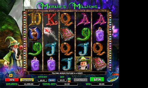 Безкоштовний ігровий автомат Merlins Millions