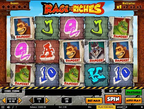 Безкоштовний ігровий автомат Rage to Riches