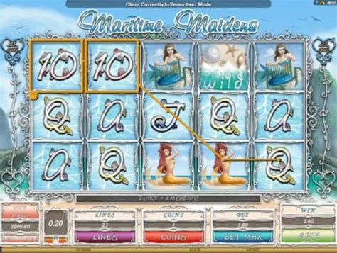 Бесплатный игровой автомат Maritime Maidens  Морские Девы онлайн